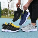 Summer Mesh Running Shoes for Men Breathable Soft Sole Casual Sneakers - Image 3