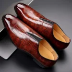 Men’s PU Leather Business Loafers – Comfortable Classic Casual Shoes - Image 6