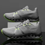 Men’s Marathon Running Shoes Air Cushion Breathable Lightweight Non-Slip Sneakers - Image 4