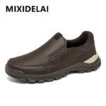Men’s PU Leather Casual Shoes – Autumn Slip-On Oxfords and Moccasins for Outdoor Wear - Image 7