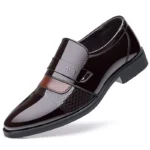 Luxury Men’s Leather Brogue Oxford Shoes – Retro Carved Lace-Up Dress Shoes - Image 7