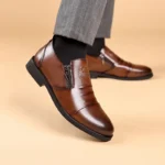 Luxury Men’s Oxford Dress Shoes – Retro Lion Head Business & Wedding - Image 4