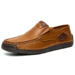Men’s Leather Loafers – Handmade Breathable Slip-On Driving Shoes - Image 6