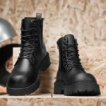 Men & Women Casual Leather Boots – Thick-Sole Non-Slip Outdoor Shoes - Image 4