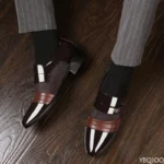 Men’s Slip-On Leather Oxford Shoes – Classic Business & Dress Wear - Image 7