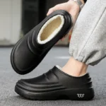 Waterproof Cotton Chef Shoes for Men Anti-Slip Kitchen Work Footwear - Image 5