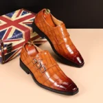Men’s Luxury Slip-On Oxford Shoes – Business, Office & Wedding - Image 2