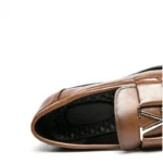 Men’s Leather Loafers – Comfortable Slip-On Boat Shoes for Casual Wear - Image 6