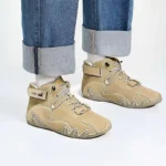 Men Retro Sports Shoes Leather Breathable Comfortable Outdoor Casual Summer Shoes - Image 7