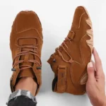Men Retro Sports Shoes Leather Breathable Comfortable Outdoor Casual Summer Shoes - Image 6