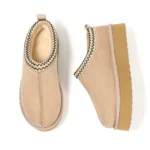 Women Winter Fur Boots Low Top Warm Fashion Snow Shoes - Image 6