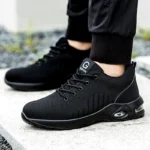 Men and Women Air Cushion Safety Shoes Steel Toe Work Sneakers
