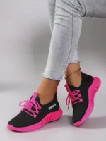 Women Color Block Casual Sports Shoes Breathable Lightweight Comfortable Sneakers - Image 4