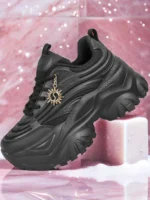 Women Outdoor Sports Shoes Summer White Cushioned Soft Sole Sneakers - Image 4