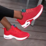 Women Platform Sneakers Mesh Breathable Casual Chunky Summer Running Shoes - Image 6