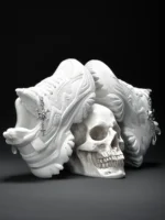 Women Casual Vulcanized Sneakers Platform High Heels Halloween Punk Shoes - Image 3