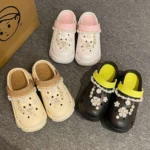 Women Chunky Platform Sandals Pearl Chain Thick Sole Summer Shoes - Image 3