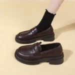 Women Lolita Cosplay Platform Shoes Japanese Style College Student Shoes - Image 4
