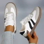 Women Summer Breathable Mesh Flat Casual Sneakers Comfortable Shoes - Image 2