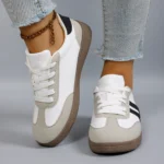 Women Summer Breathable Mesh Flat Casual Sneakers Comfortable Shoes - Image 3
