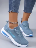 Women Breathable Sports Shoes Lightweight Non Slip Casual Running Sneakers - Image 5