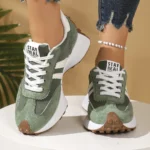 Women Casual Lace Up Sneakers Spring Autumn Thick Sole Comfortable Shoes - Image 7