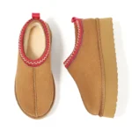 Women Winter Fur Boots Low Top Warm Fashion Snow Shoes - Image 5