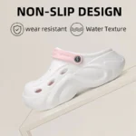 Women Thick Soled Casual Summer Sandals Slip-On Height Increasing Shoes - Image 5
