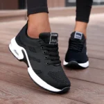 Women Platform Sneakers Mesh Breathable Casual Chunky Summer Running Shoes - Image 4