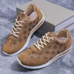 Women Breathable Casual Shoes Thick Sole Round Toe Fashion Sneakers