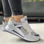 Women Vulcanized Sneakers Lace Up Comfortable Plus Size Casual Shoes