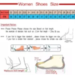Women Vulcanized Sneakers Lace Up Comfortable Plus Size Casual Shoes - Image 7