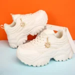 Women Outdoor Sports Shoes Summer White Cushioned Soft Sole Sneakers