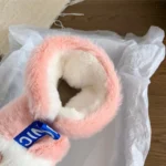 Men and Women Winter Slippers Plush Lined Platform High Top Shoes - Image 6