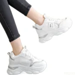 Women Thick Soled Sports Shoes Lightweight Casual Height Increasing Sneakers - Image 7