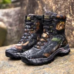 Men Camouflage Tactical Boots Waterproof Work Safety Mountaineering Ankle Boots - Image 2