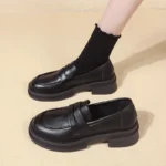 Women Lolita Cosplay Platform Shoes Japanese Style College Student Shoes - Image 2