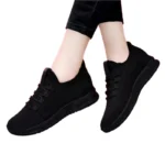 Women Platform Sneakers Breathable Non-Slip Casual Korean Running Shoes - Image 7