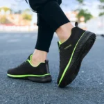 Men Sports Running Shoes Lightweight Breathable Air Mesh Non Slip Sneakers - Image 5