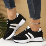 Women Casual Lace Up Sneakers Spring Autumn Thick Sole Comfortable Shoes - Image 4