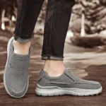 Men Canvas Casual Sports Shoes Breathable Comfortable Walking Sneakers - Image 7
