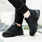 Men and Women Air Cushion Safety Shoes Steel Toe Work Sneakers - Image 6