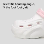Women Thick Soled Casual Summer Sandals Slip-On Height Increasing Shoes - Image 7