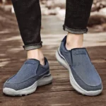 Men Canvas Casual Sports Shoes Breathable Comfortable Walking Sneakers - Image 6