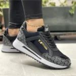 Women Vulcanized Sneakers Lace Up Comfortable Plus Size Casual Shoes - Image 5
