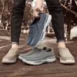 Men Canvas Casual Sports Shoes Breathable Comfortable Walking Sneakers - Image 4