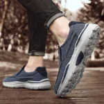 Men Canvas Casual Sports Shoes Breathable Comfortable Walking Sneakers - Image 5