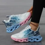 Women Slip On Walking Tennis Shoes Lightweight Comfortable Running Sneakers