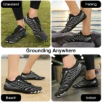 Men and Women Grounding Shoes Copper Non Slip Lightweight Barefoot Aqua Shoes - Image 3