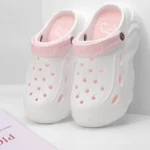 Women Thick Soled Casual Summer Sandals Slip-On Height Increasing Shoes - Image 4